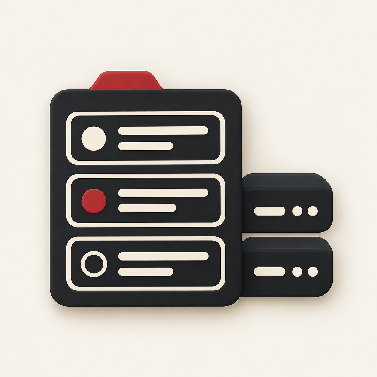 PHP Fleet Patch Ledger icon: a ledger beside two servers
